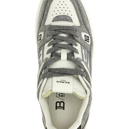 Balmain Multicolor Polyester Athletic Sneakers