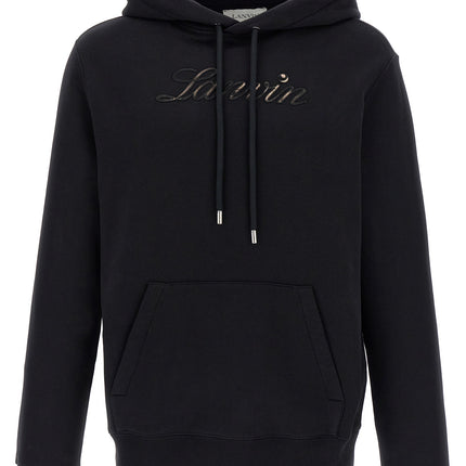Lanvin Black Cotton Sweatshirt