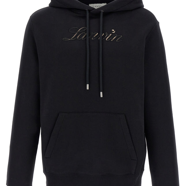 Lanvin Black Cotton Sweatshirt