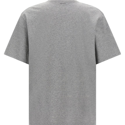 Alexander McQueen Gray Cotton T-Shirt