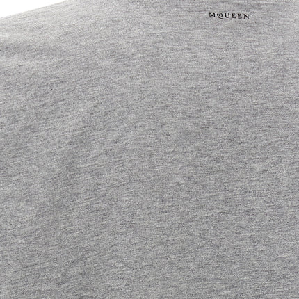 Alexander McQueen Gray Cotton T-Shirt