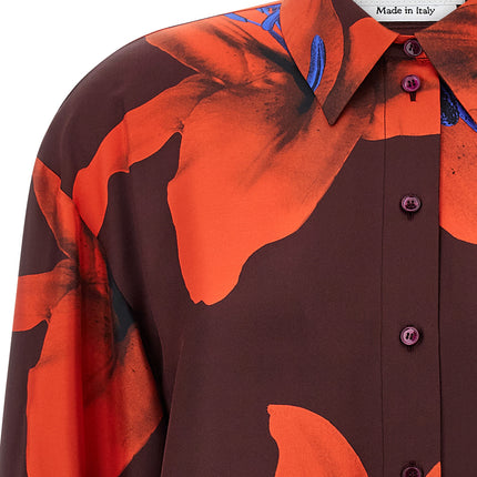Alexander McQueen Multicolor Silk Blouse