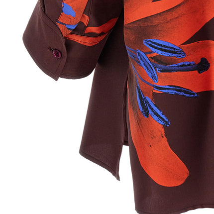 Alexander McQueen Multicolor Silk Blouse