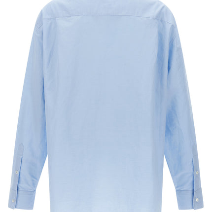 J.W.Anderson Blue Linen Blouse