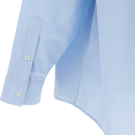 J.W.Anderson Blue Linen Blouse