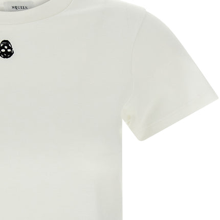 Alexander McQueen White Cotton T-Shirt