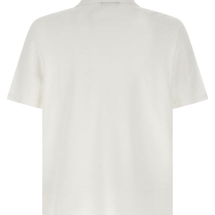 Balmain Bicolor Cotton Polo Shirt