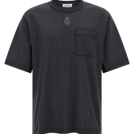 Alexander McQueen Black Cotton T-Shirt