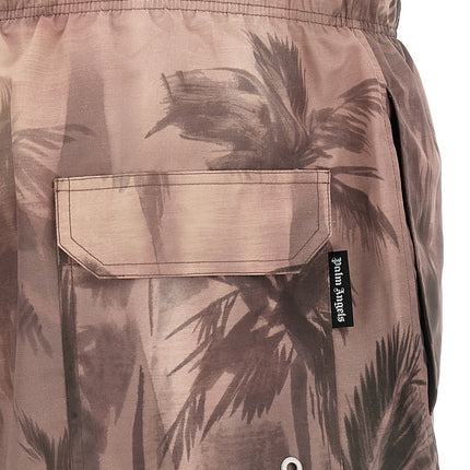 Palm Angels Multicolor Polyester Swim Shorts
