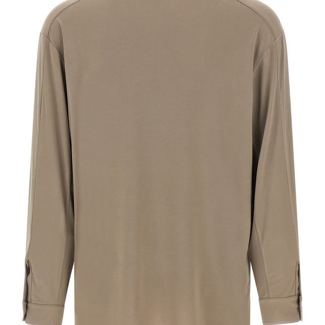 Magliano Gray Polyester Blouse