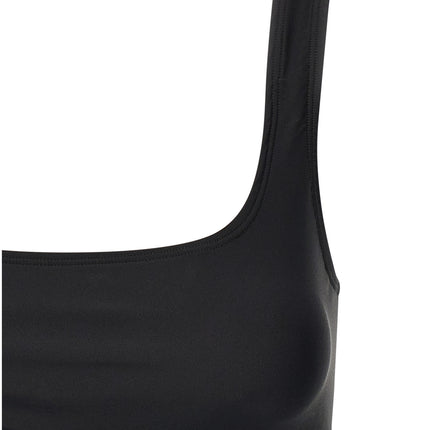 The Andamane Black Polyamide Tank Tops