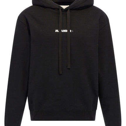 Jil Sander Black Cotton Sweatshirt