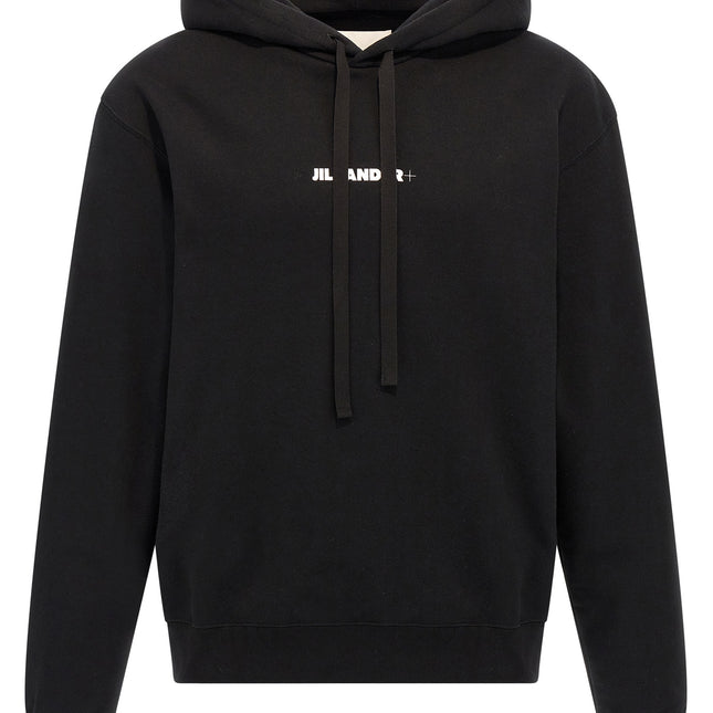 Jil Sander Black Cotton Sweatshirt