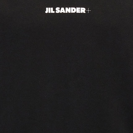 Jil Sander Black Cotton Sweatshirt