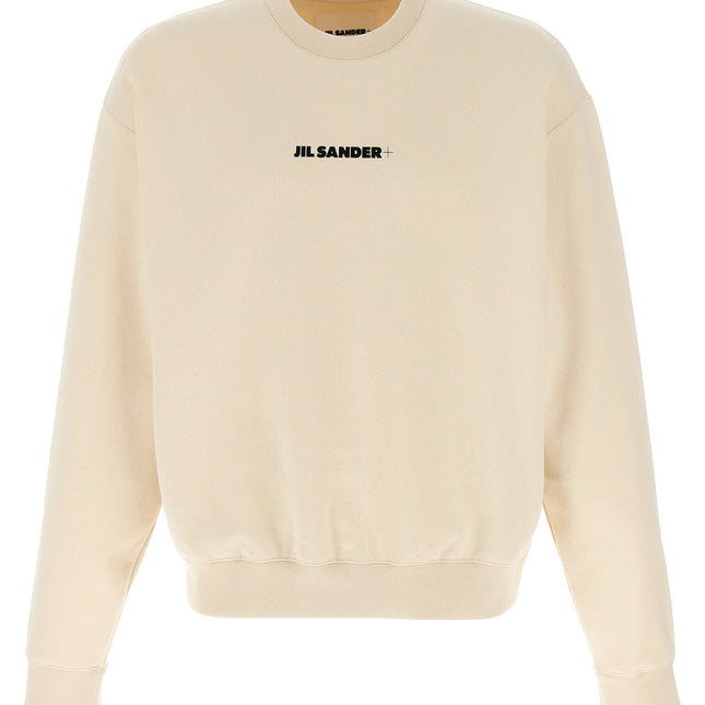 Jil Sander Beige Cotton Sweatshirt