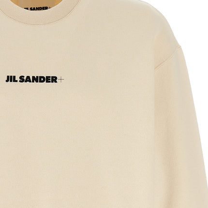 Jil Sander Beige Cotton Sweatshirt