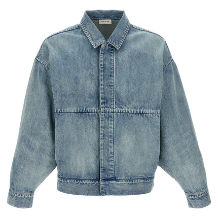 Fear Of God Blue Cotton Denim Jacket