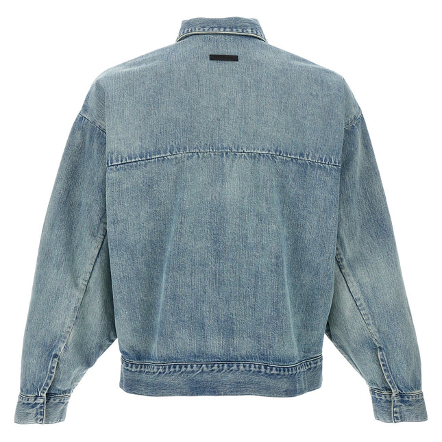 Fear Of God Blue Cotton Denim Jacket