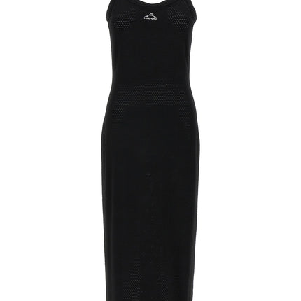 T BY ALEXANDER WANG Black Viscose Midi Dress