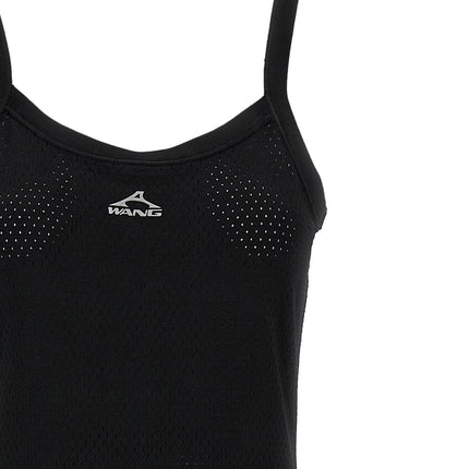 T BY ALEXANDER WANG Black Viscose Midi Dress
