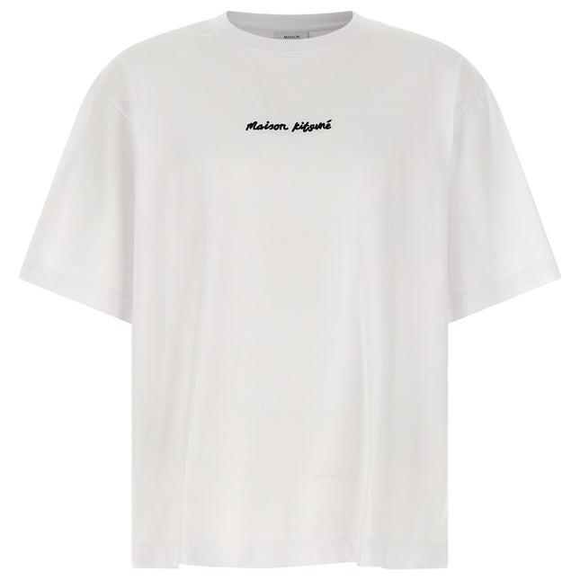 Maison Kitsuné White Cotton T-Shirt