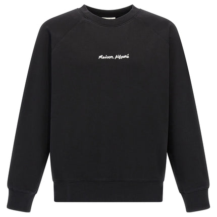 Maison Kitsuné Black Cotton Sweatshirt