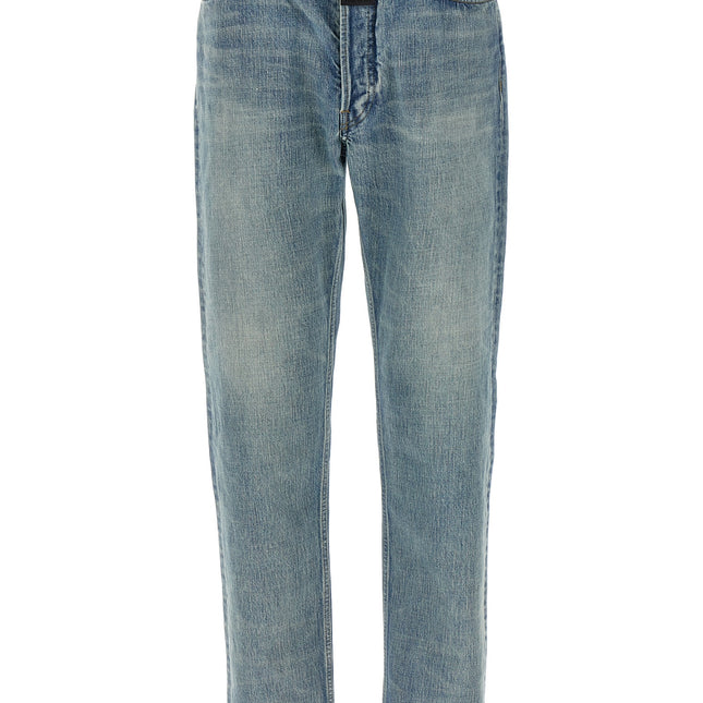 Fear Of God Blue Cotton Straight-Leg Jeans