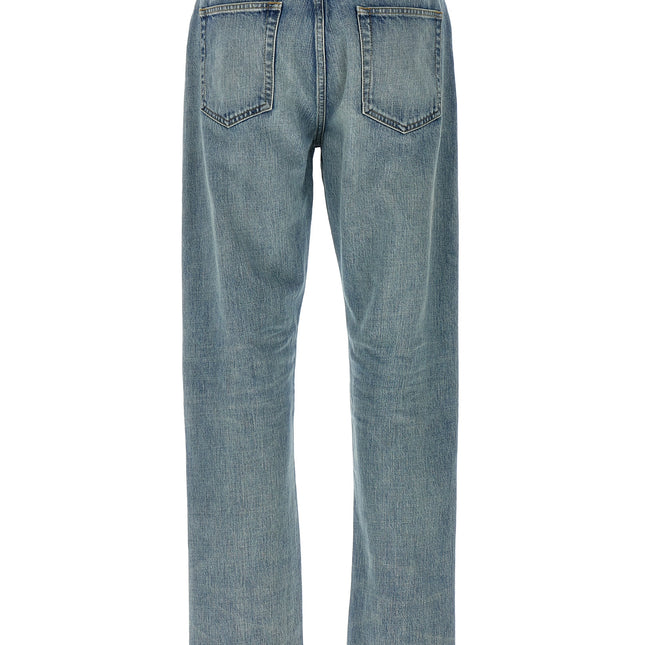 Fear Of God Blue Cotton Straight-Leg Jeans