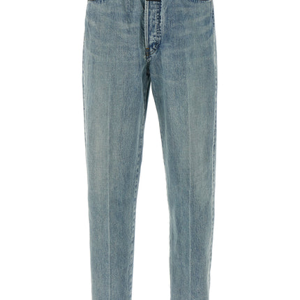 Fear Of God Blue Cotton Jeans Denim