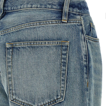 Fear Of God Blue Cotton Straight-Leg Jeans