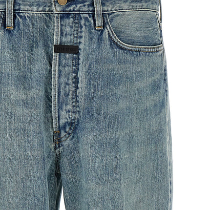 Fear Of God Blue Cotton Jeans Denim