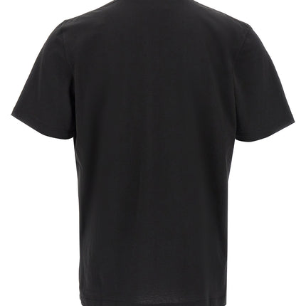 Saint Laurent Black Cotton T-Shirt