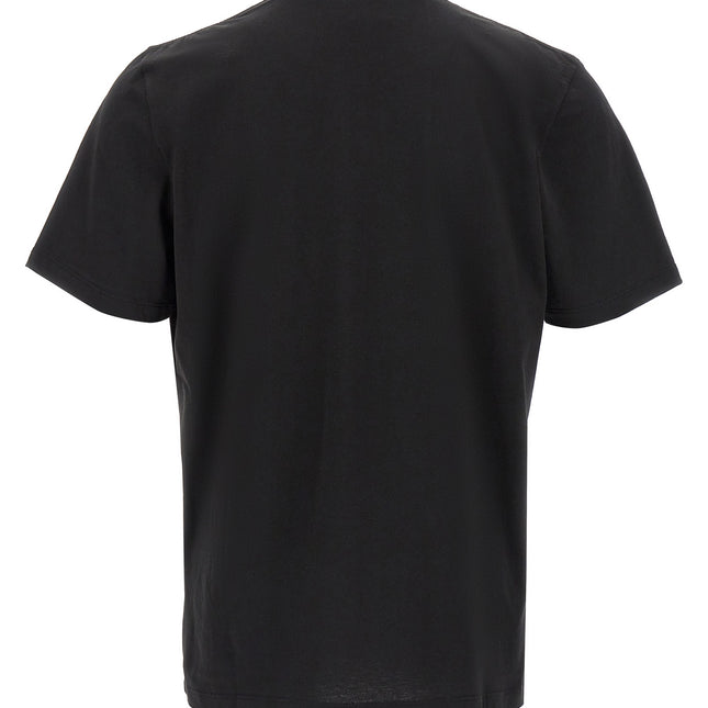 Saint Laurent Black Cotton T-Shirt