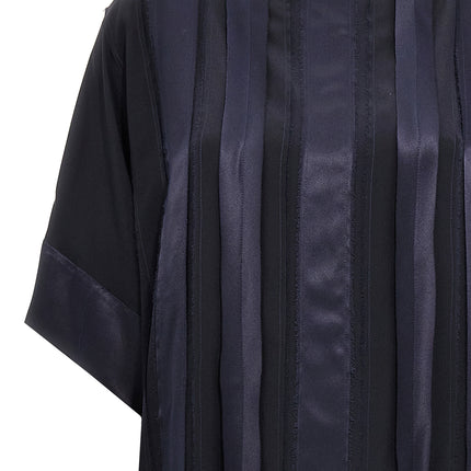 DI.LA3 PARI' Blue Silk Long Dress