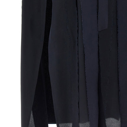 DI.LA3 PARI' Blue Silk Long Dress