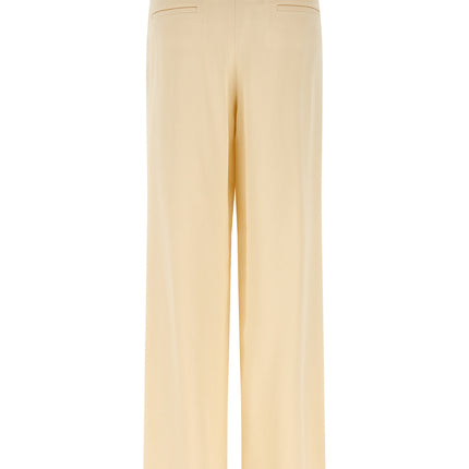 Armarium Beige Viscose Casual Pants