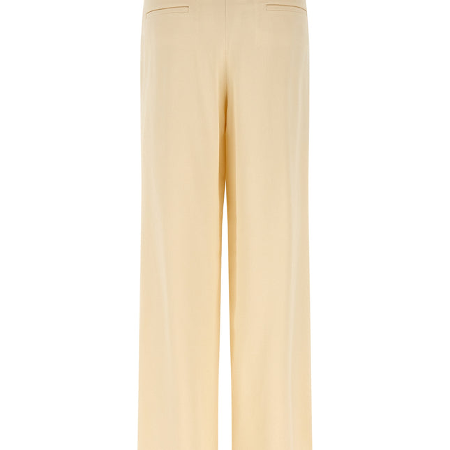 Armarium Beige Viscose Casual Pants