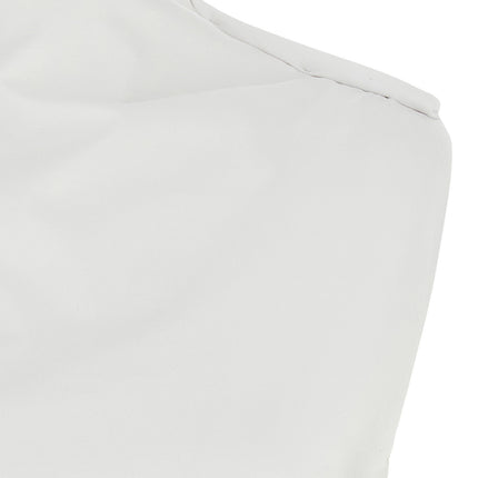 Armarium White Cotton Sleeveles T-Shirt