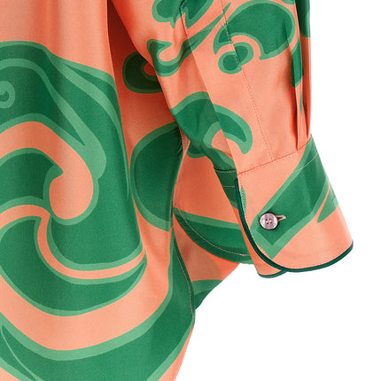 Etro Multicolor Silk Blouse