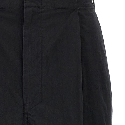 Maison Margiela Black Cotton Casual Pants