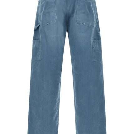 Maison Margiela Blue Cotton Straight-Leg Jeans
