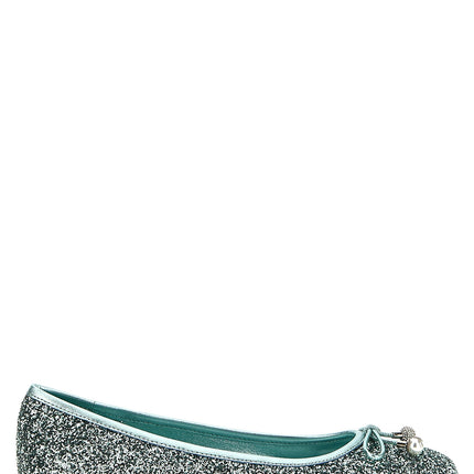 Jimmy Choo Bicolor Textile Ballet Flats