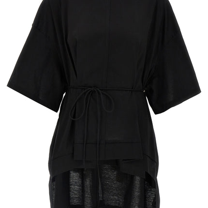 DI.LA3 PARI' Black Cotton T-Shirt