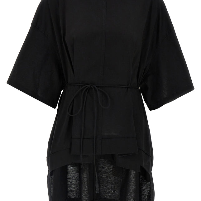DI.LA3 PARI' Black Cotton T-Shirt