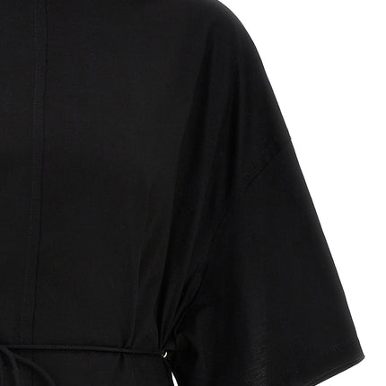 DI.LA3 PARI' Black Cotton T-Shirt