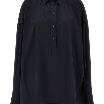 DI.LA3 PARI' Blue Cotton Blouse
