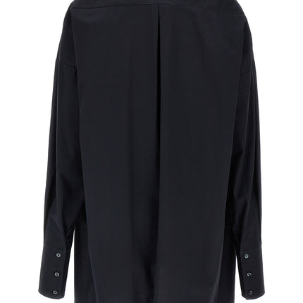 DI.LA3 PARI' Blue Cotton Blouse