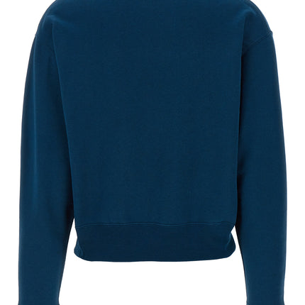 Chloé Blue Cotton Sweatshirt