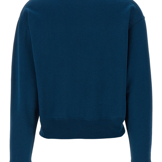 Chloé Blue Cotton Sweatshirt