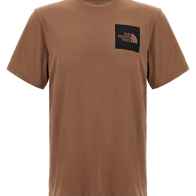 The North Face Brown Cotton T-Shirt